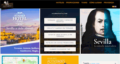 Desktop Screenshot of hotelesdesevilla.com